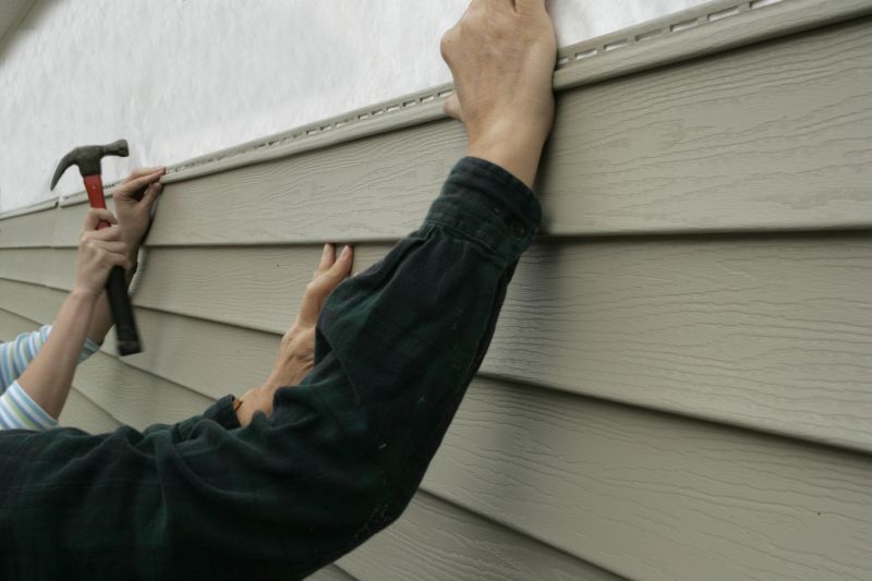 Vinyl Siding Installation on a Residential Home